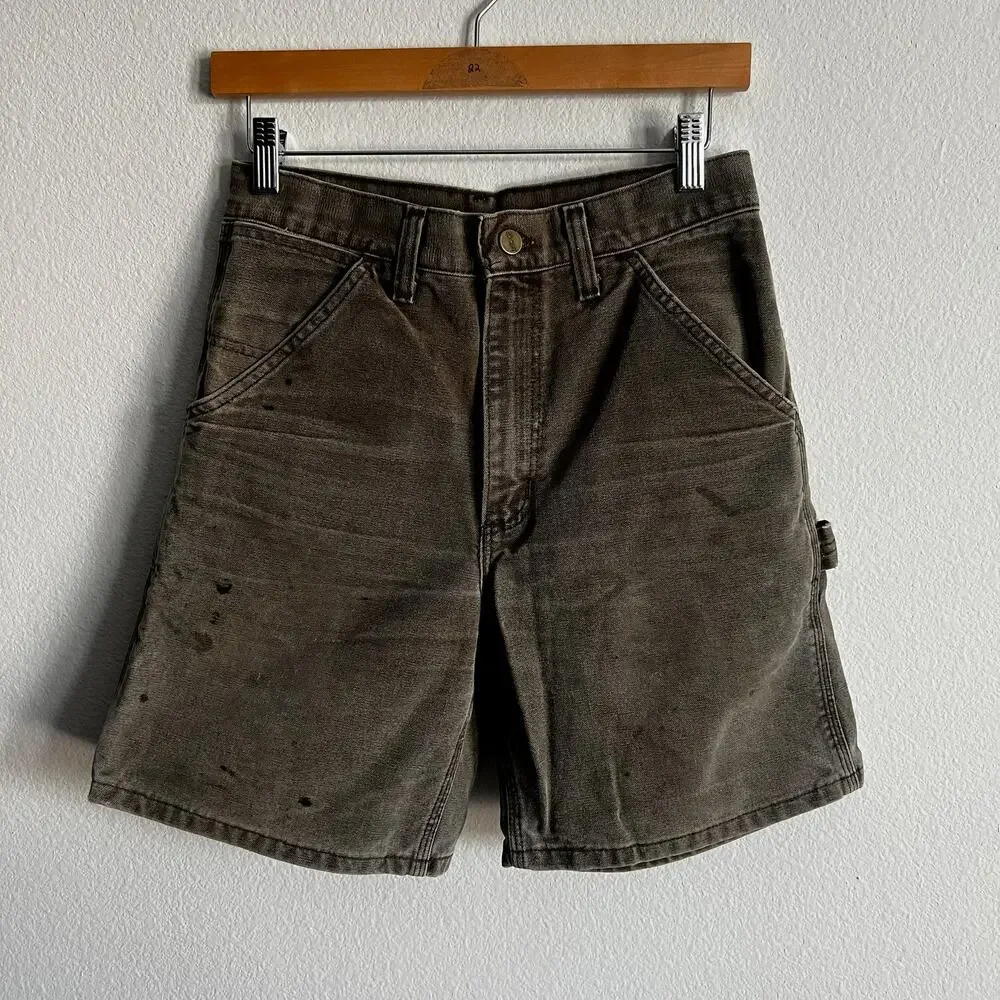 Carhartt B24 CHT brown work wear carpenter shorts